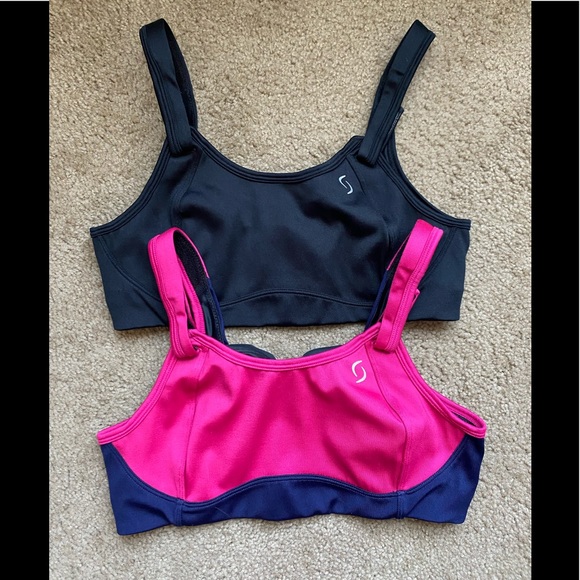 Two Brooks Fiona Sports bras size 34C - Picture 1 of 12